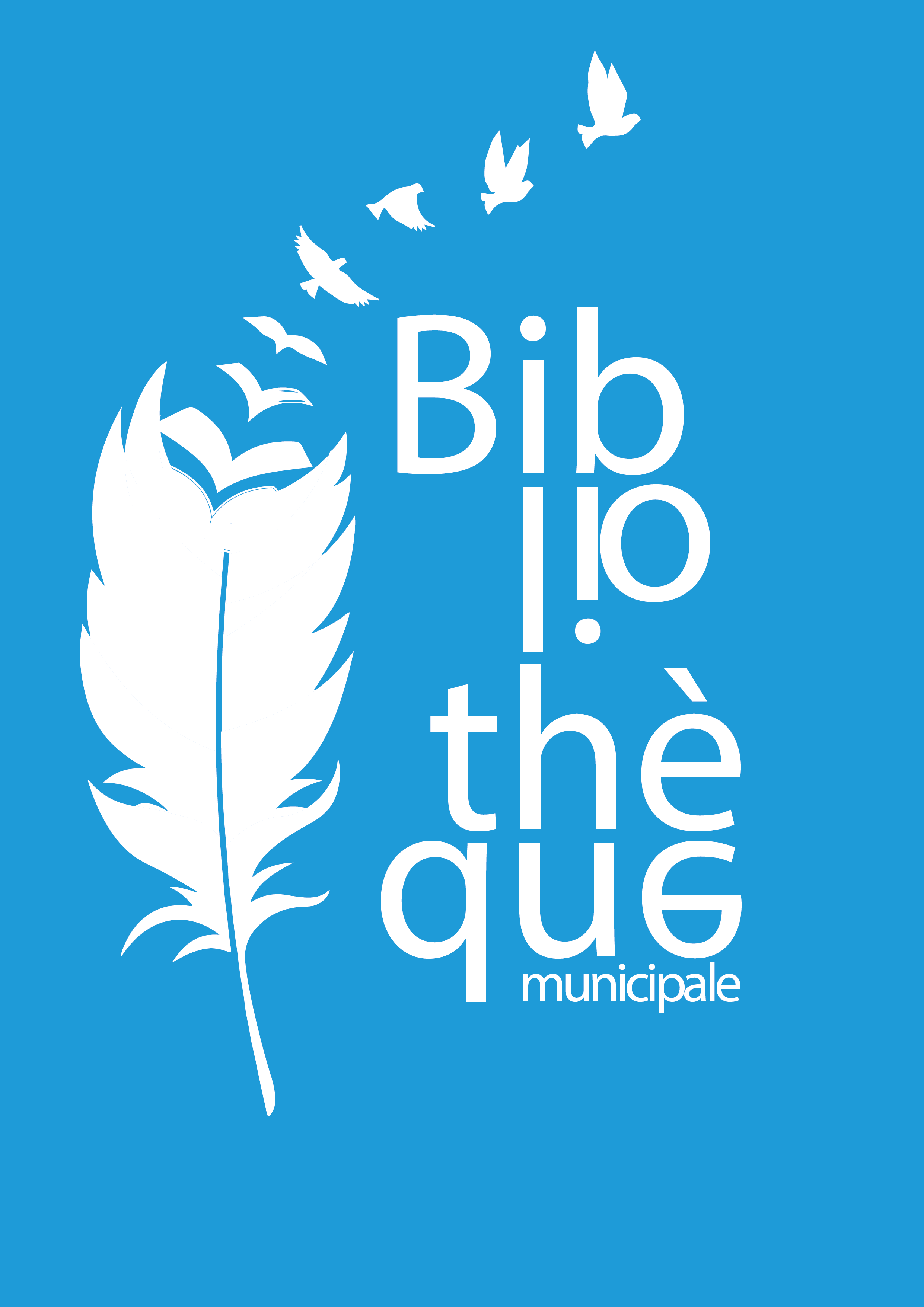 logo bibliothèque bleu